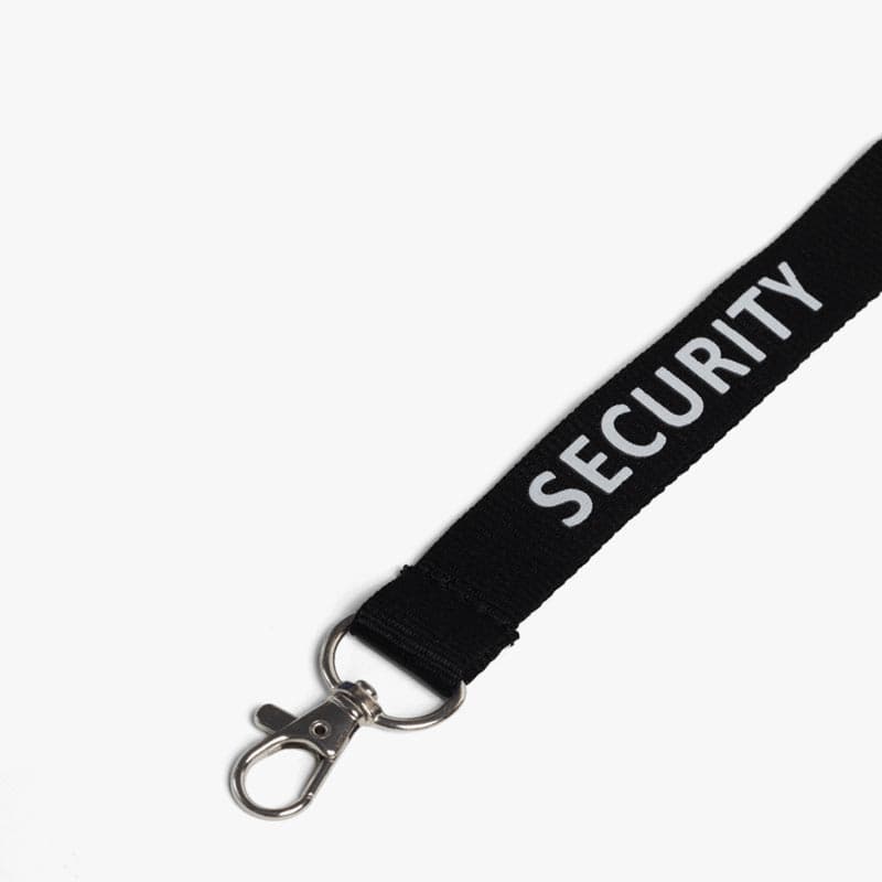 Polyester Lanyard - Printed Security
