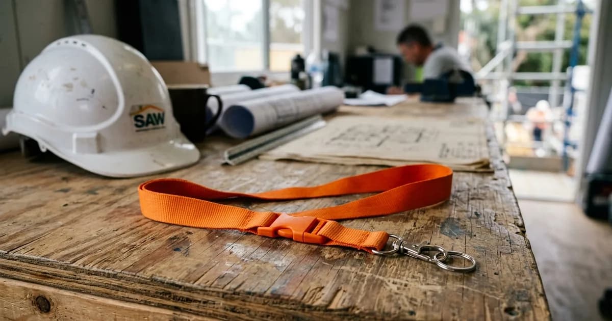 Contractor lanyards