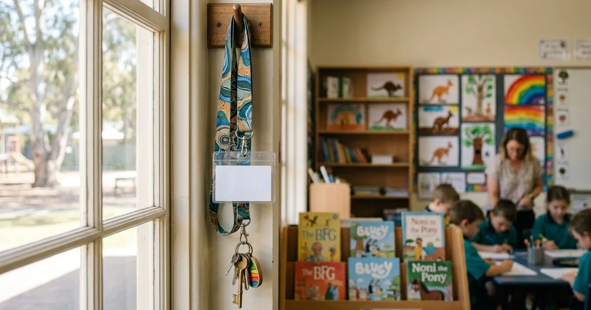 Teacher lanyards