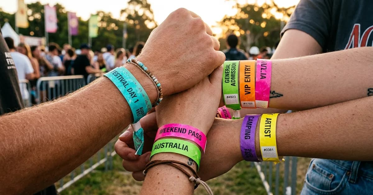 Tyvek wristbands