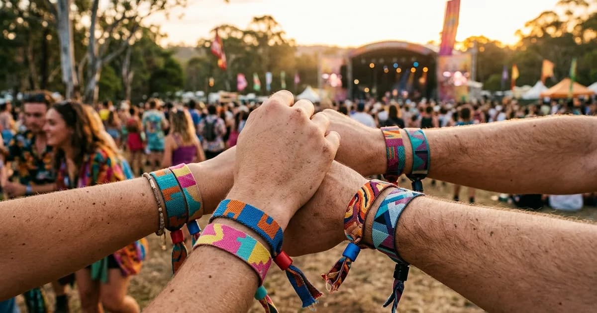 Woven wristbands
